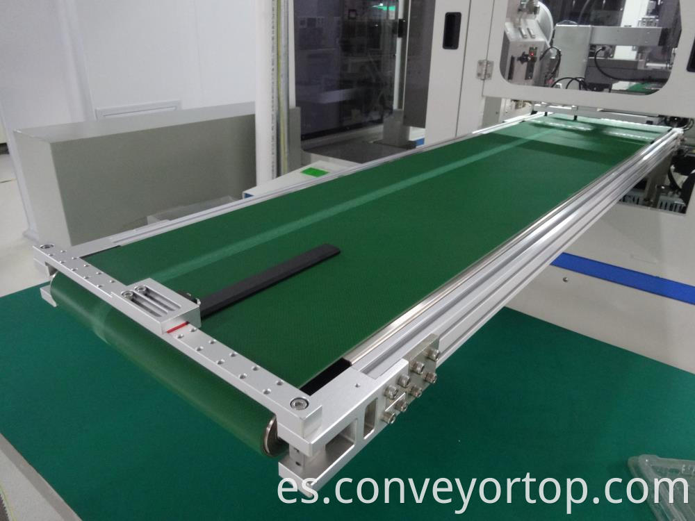 Green Anti Static Pvc Small Belt Conveyor
